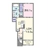 産交バス（熊本市）/桜木三丁目 徒歩10分 1階 建築中 1LDKの間取り