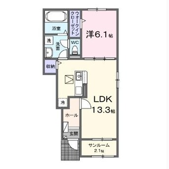 間取図 産交バス（熊本市）/桜木三丁目 徒歩10分 1階 建築中