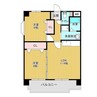 熊本市電Ａ系統<熊本市交通局>/健軍町駅 徒歩16分 1階 築25年 2LDKの間取り