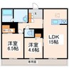産交バス（熊本市）/益城インター口 徒歩6分 1階 1年未満 2LDKの間取り