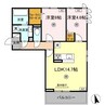 熊本バス（熊本市）/東野中学校前 徒歩3分 2階 建築中 2LDKの間取り