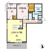 熊本バス（熊本市）/東野中学校前 徒歩3分 2階 建築中 2LDKの間取り