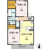 産交バス（熊本市周辺）/西上の前 徒歩5分 1階 築浅 2LDKの間取り