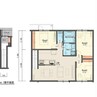 みらいグレイス甲佐 3LDKの間取り