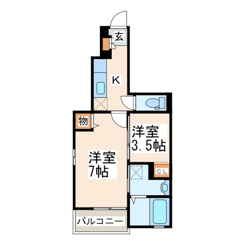 間取図 ニューエンパイヤ