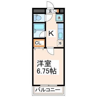 間取図 新南部館