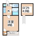 グランドゥール県立大南の間取図