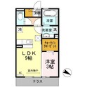 パレス丹波　弐番館の間取図