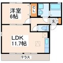 サンセールウィルモアの間取図