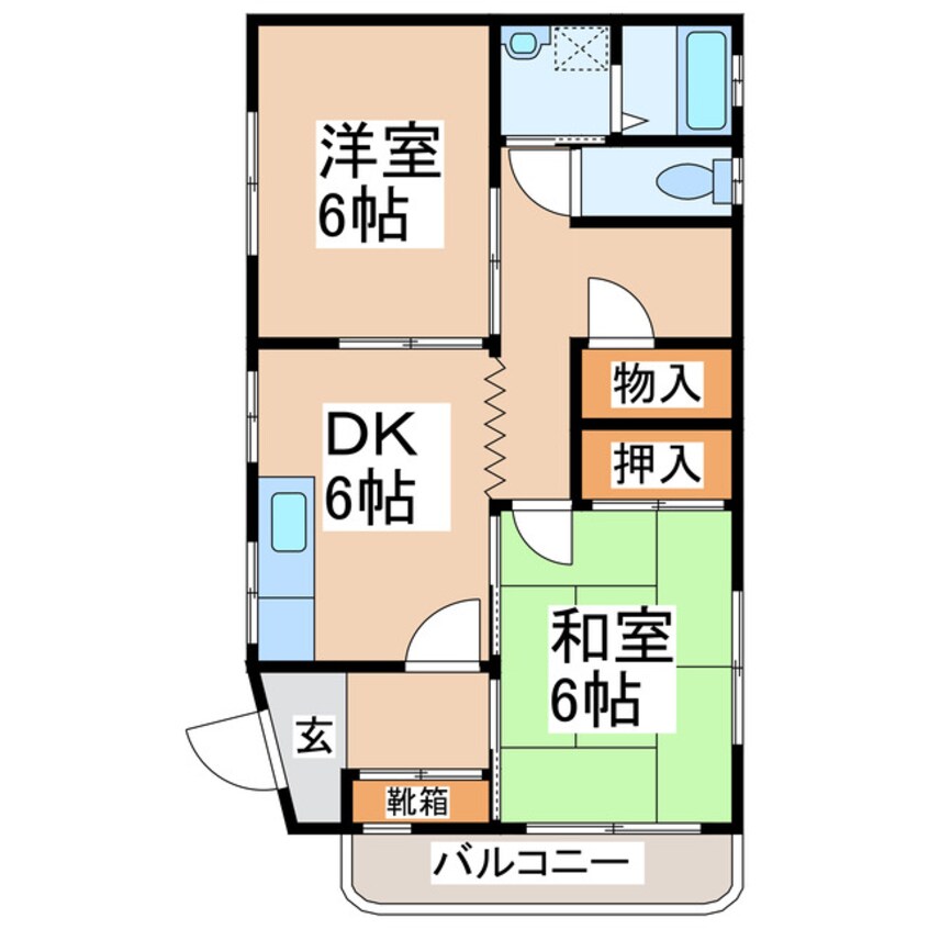 間取図 ヌーベルマンション帯山の杜　壱番館