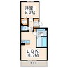 産交バス（熊本市）/託麻台入口 徒歩7分 1階 築4年 1LDKの間取り