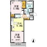 産交バス（熊本市）/神園･バイパス 徒歩4分 1階 築9年 2DKの間取り