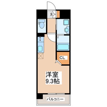 間取図 ホワイトステージ水前寺公園