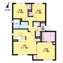 ラ・リュミエール月出の間取図
