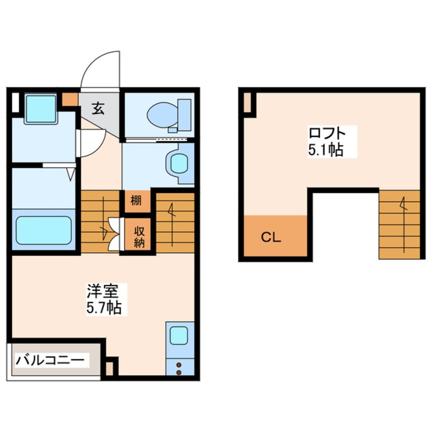 間取図 エーワンKUHONJI