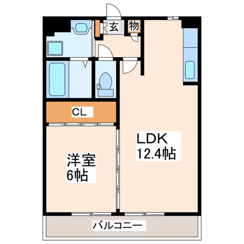 間取図 アビタート杉の本