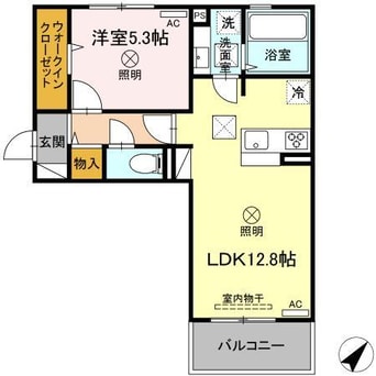 間取図 豊肥本線<阿蘇高原線>/武蔵塚駅 徒歩36分 1階 築2年