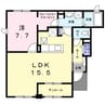 産交バス（熊本市）/長嶺 徒歩6分 1階 築5年 1LDKの間取り