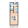 ソリテール月出 1Kの間取り