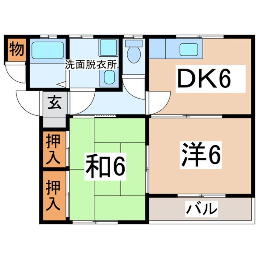 間取図 エミネンス宮田