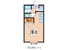 代官町ハウスⅡ 1Rの間取り