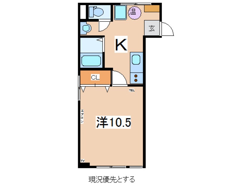 間取図 奥羽本線・山形線/米沢駅 徒歩9分 1階 築25年