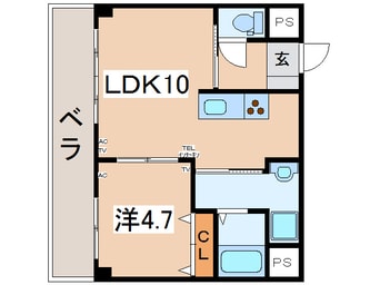 間取図 舟山ハイツ