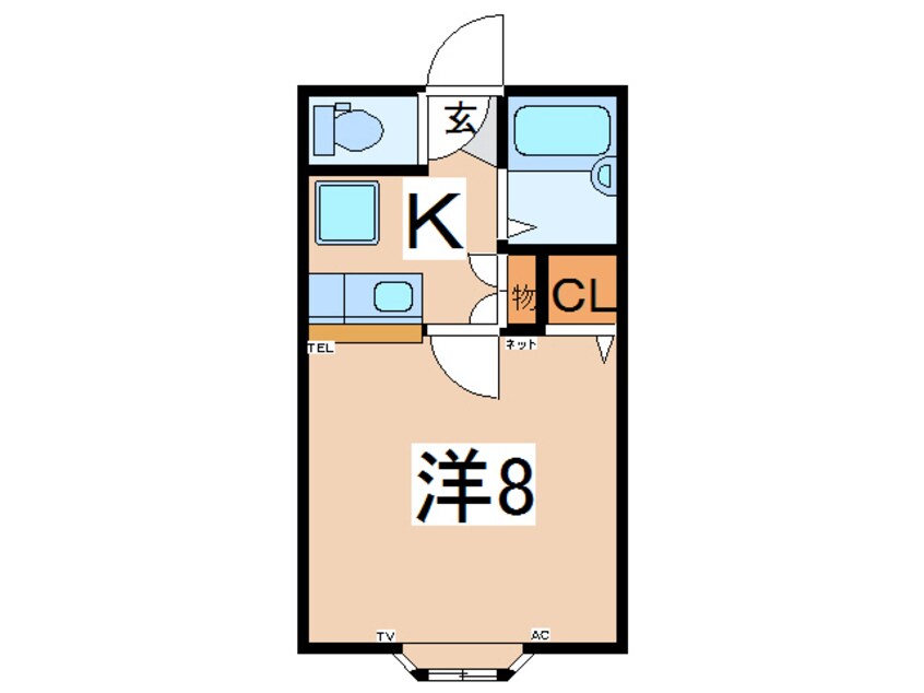 間取図 米沢グランドハイツ