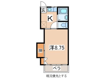間取図 ハイムタウンオオゼキ1