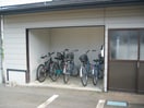 自転車置場 クリアピブルス