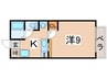 奥羽本線・山形線/米沢駅 車移動 1階 築20年 1Kの間取り