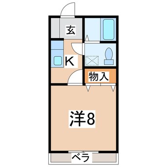 間取図 メゾンラヴィサント