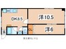 奥羽本線・山形線/米沢駅 徒歩9分 2階 築27年 2DKの間取り