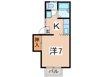 間取図 シルクロード紅藍館