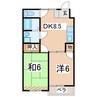 アーバンライフ 2DKの間取り