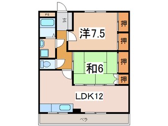 間取図 Ｋフルネス