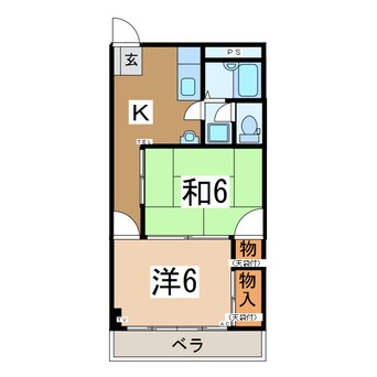 間取図 Ｋフルネス