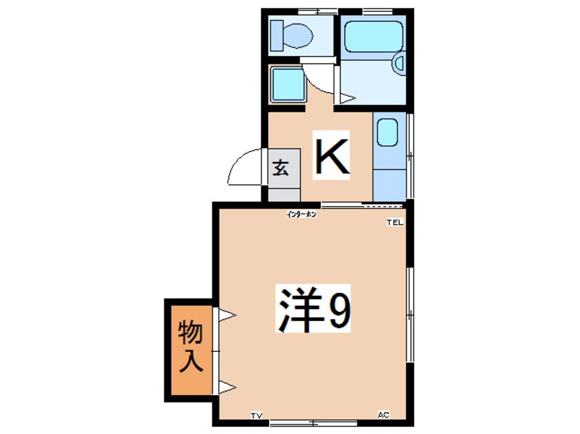 間取図 奥羽本線・山形線/米沢駅 車移動　5分3.1km 1階 築30年