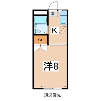 間取図 ライオンズハイツＴ