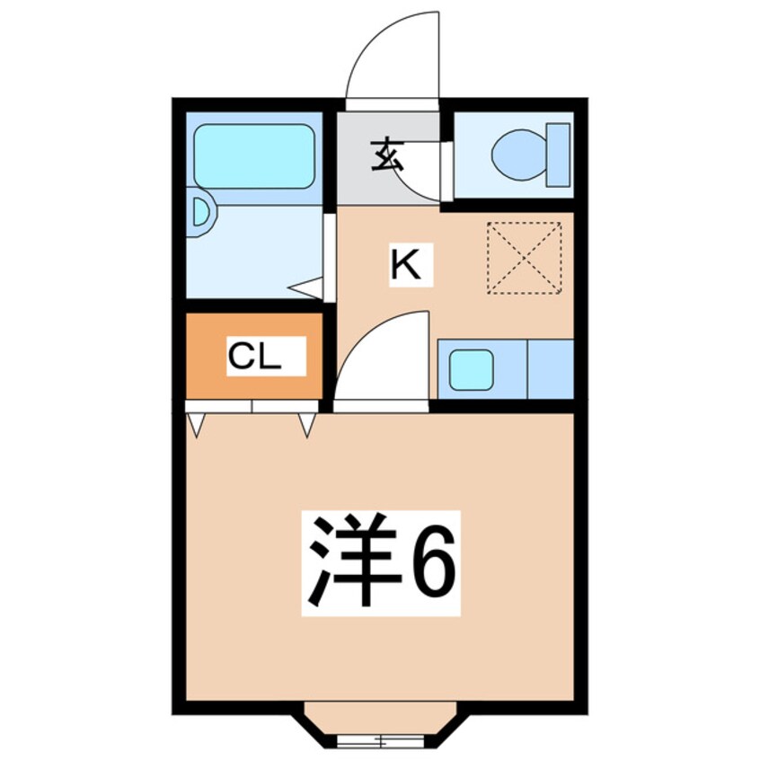 間取図 イノセントハウスＡ棟