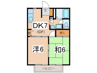 間取図 ヴィラ・セリーズ中央