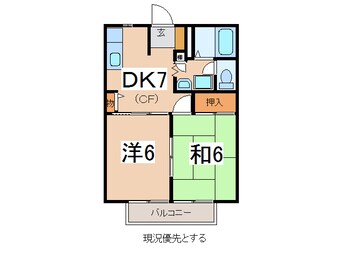 間取図 ヴィラ・セリーズ中央