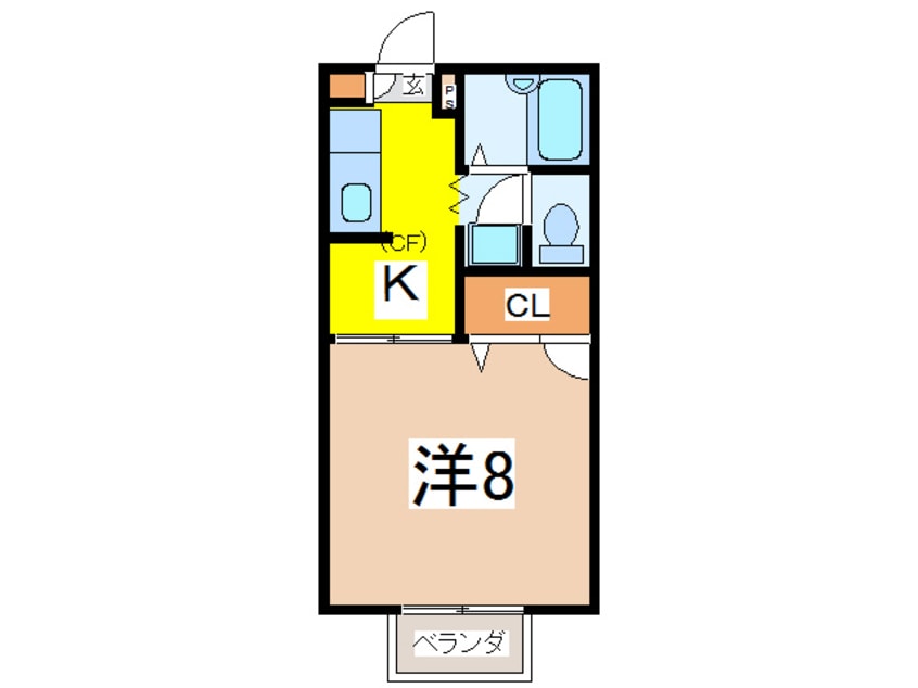 間取図 ヴィラ・セリーズ中央