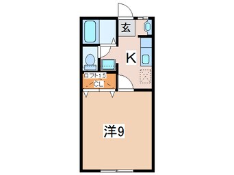 間取図 ハイツグリーングラスＥ