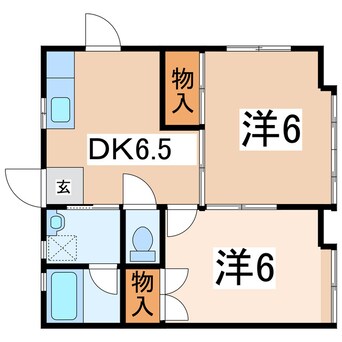 間取図 ハイツ金池