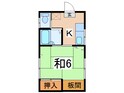 コーポＮＡＮＡの間取図