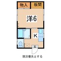 コーポＮＡＮＡの間取図