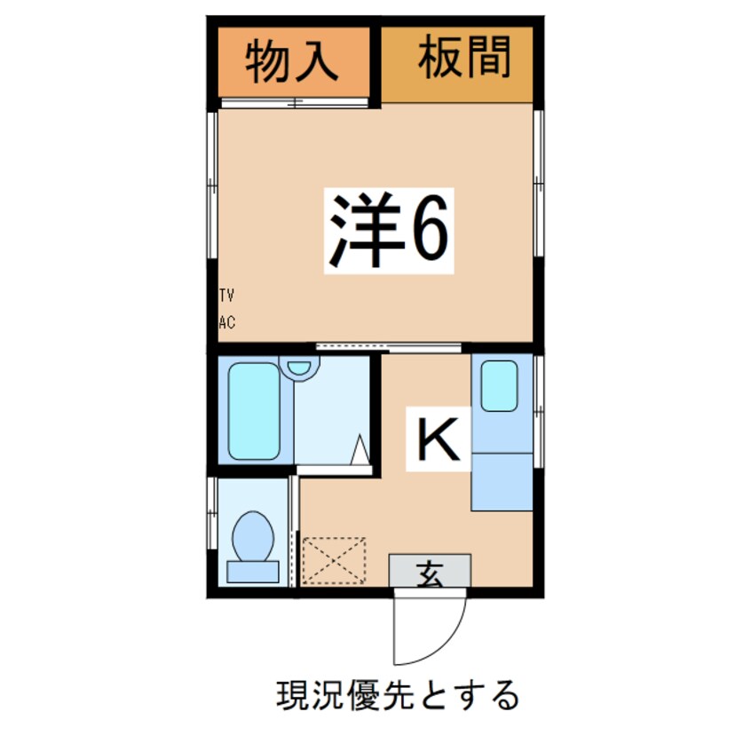 間取図 コーポＮＡＮＡ