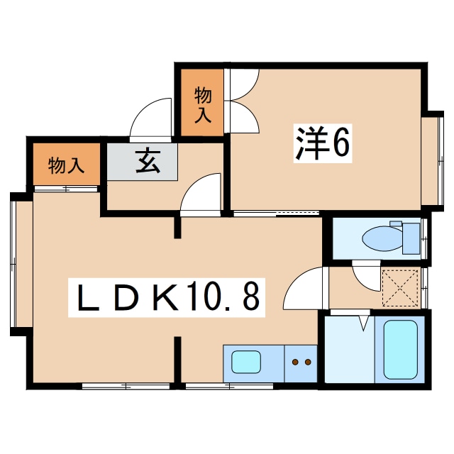 間取り図 フルールⅠ