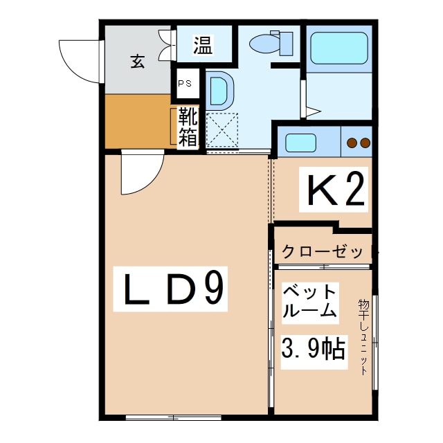 間取り図 アリビオ22成島　東館